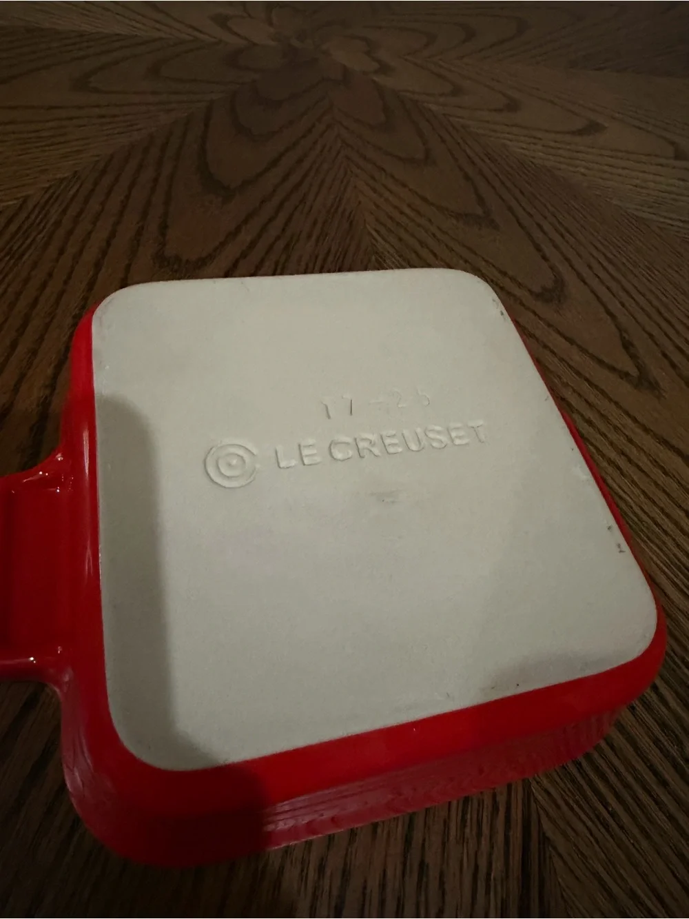 Le Creuset Small Red Ceramic Baker Dish